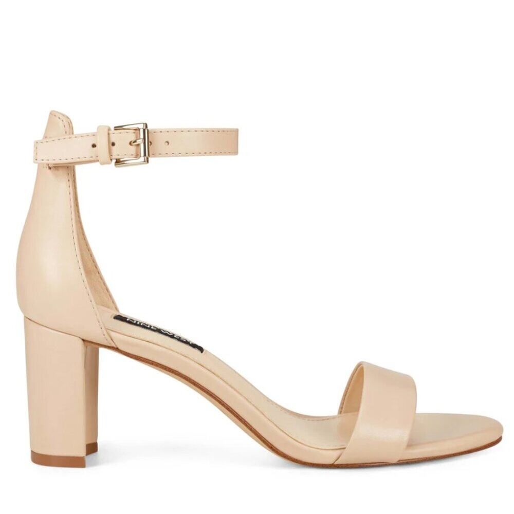 Nine West Pruce Heeled Sandal Size 9.5W New